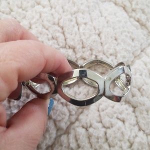 Silver Stretchy Bracelet